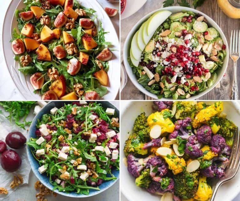 25 Colorful and Autumnal Healthy Fall Salads