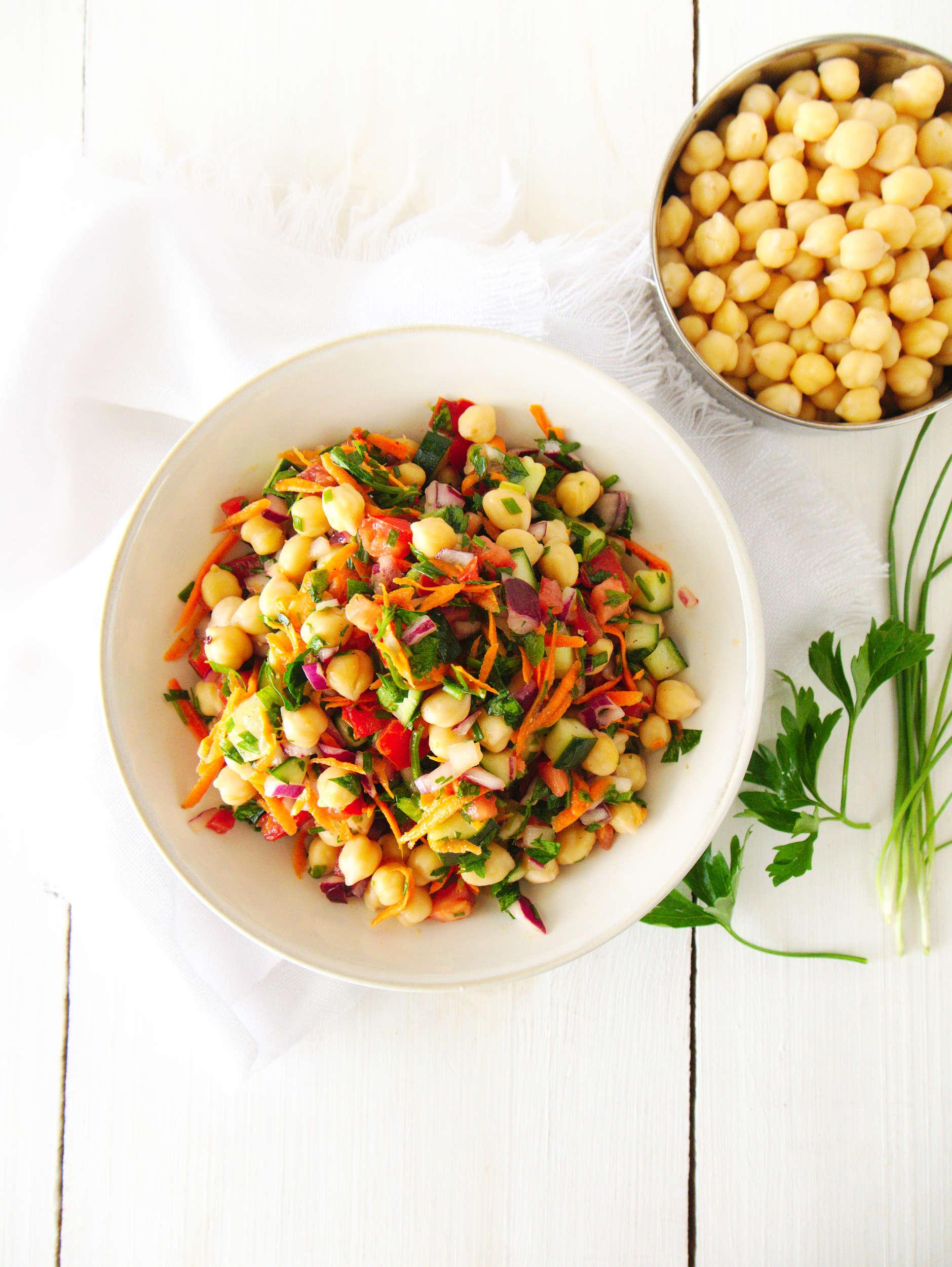 Healthy Chickpea Salad