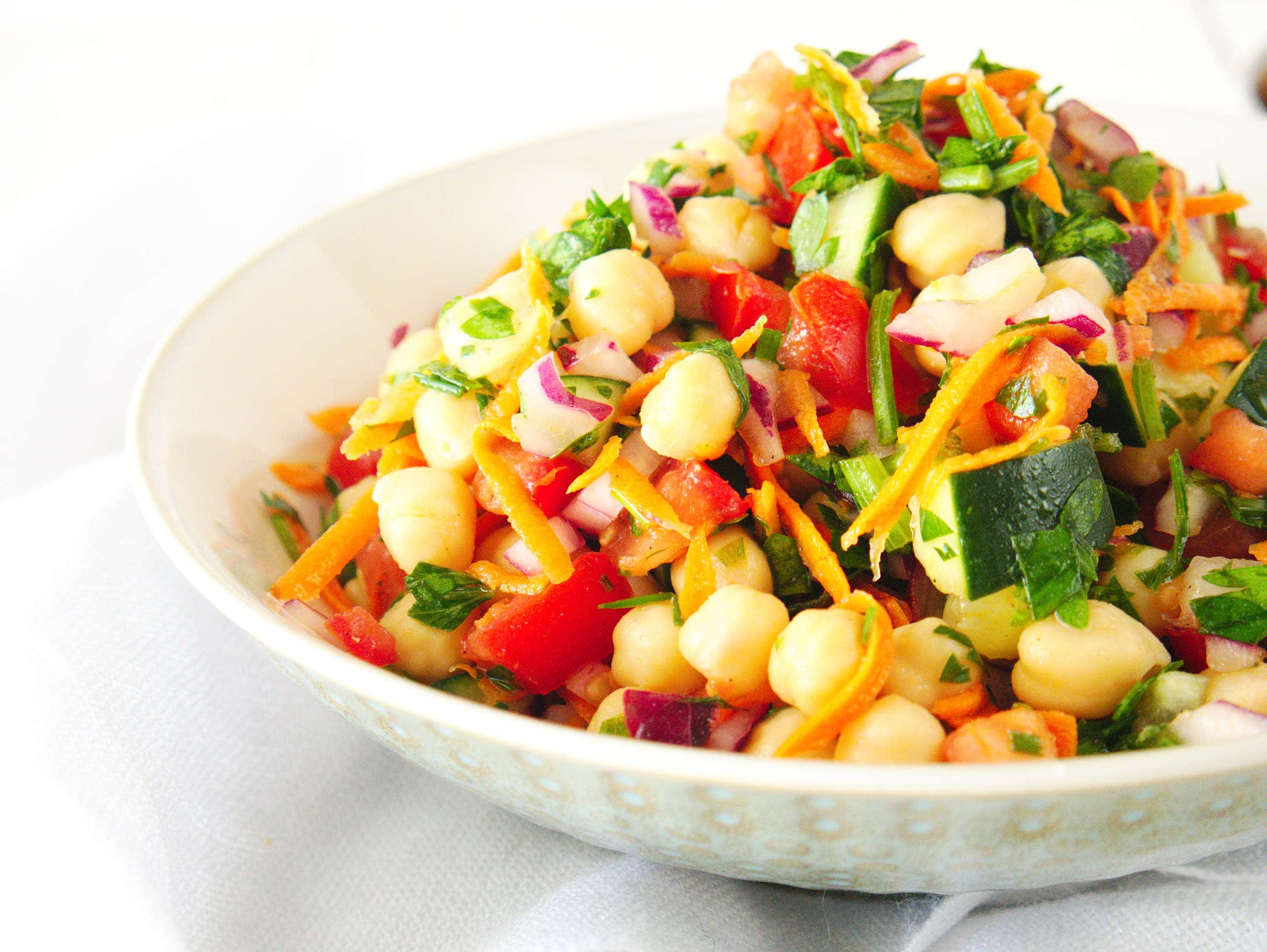 Healthy Chickpea Salad