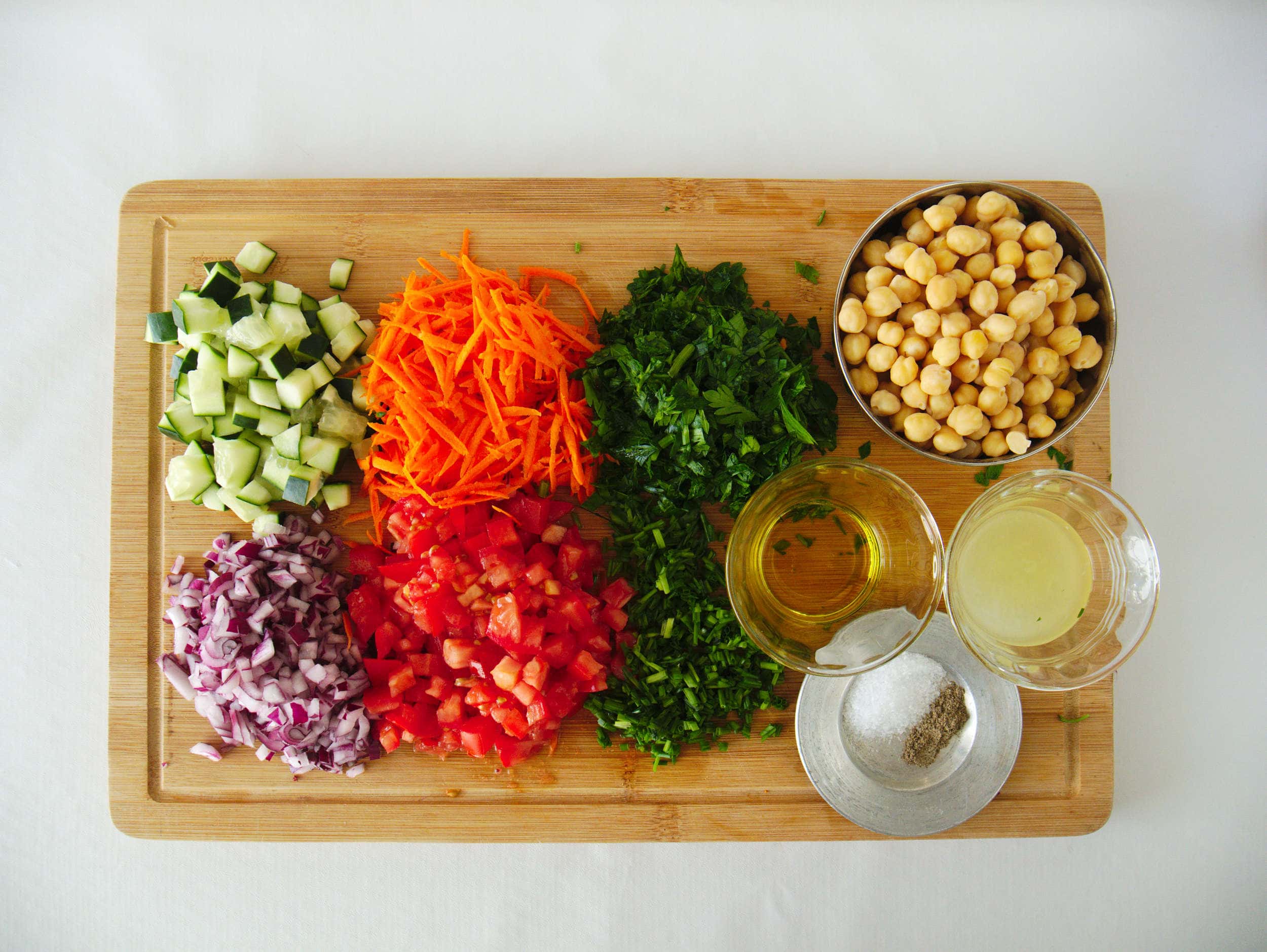 Healthy Chickpea Salad