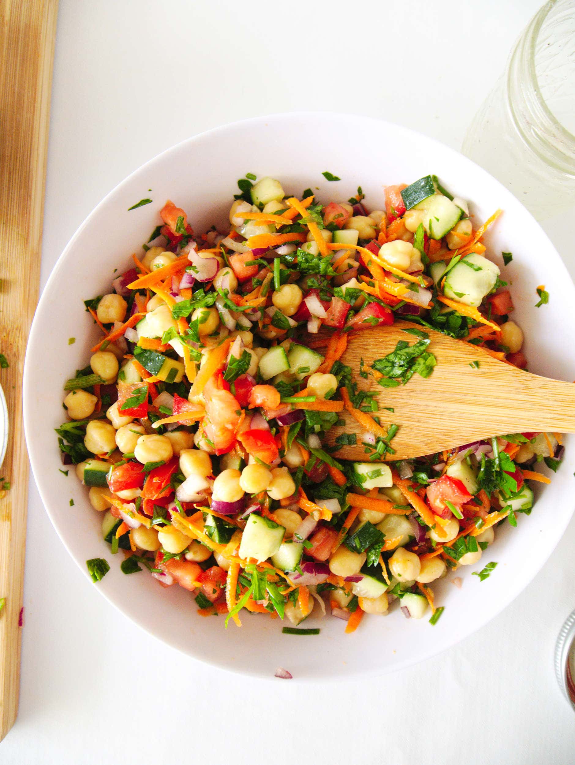 Healthy Chickpea Salad