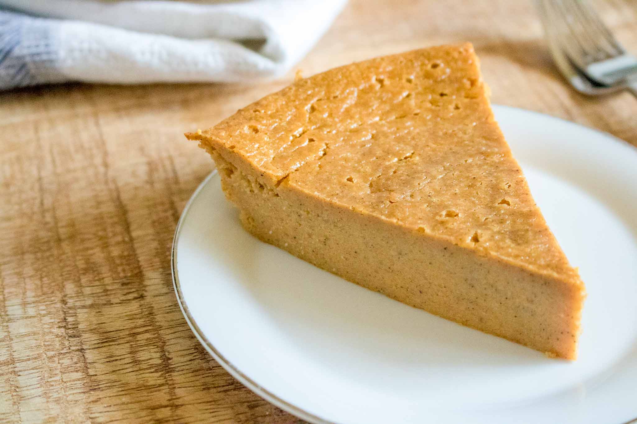 crustless pumpkin pie