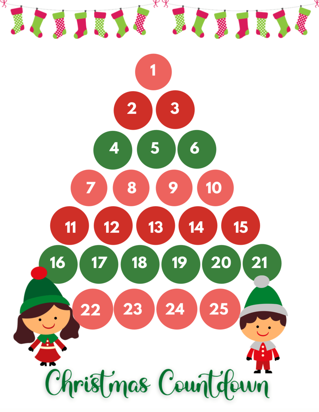 Christmas Countdown Game