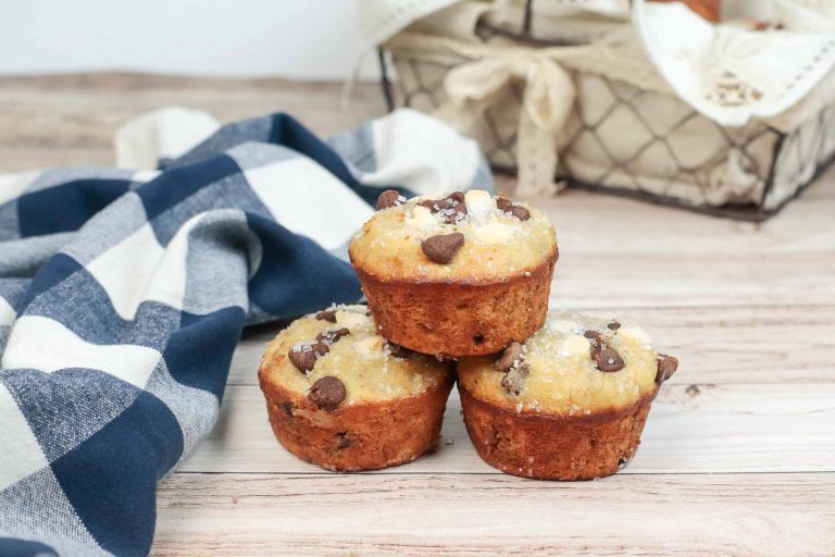 Chocolate Chip Banana Bread Muffins