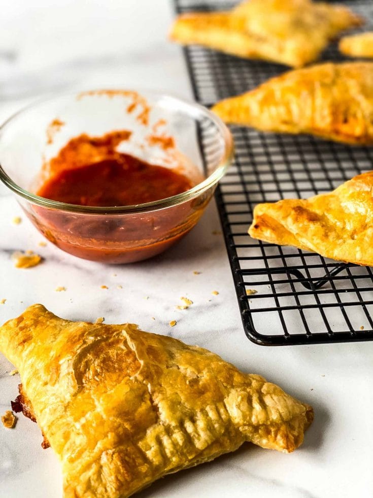 Easy Pizza Pastry Puffs