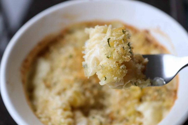 Incredible Truffle Baked Macaroni and Cheese