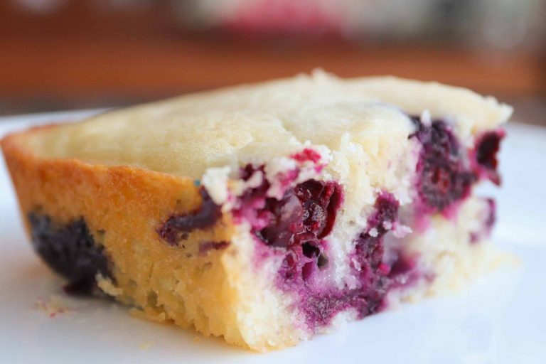 Light Blueberry Lemon Cake Recipe