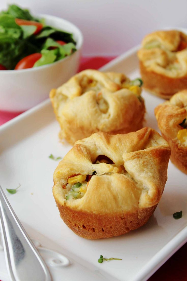 Healthy Chicken Mini Pot Pies