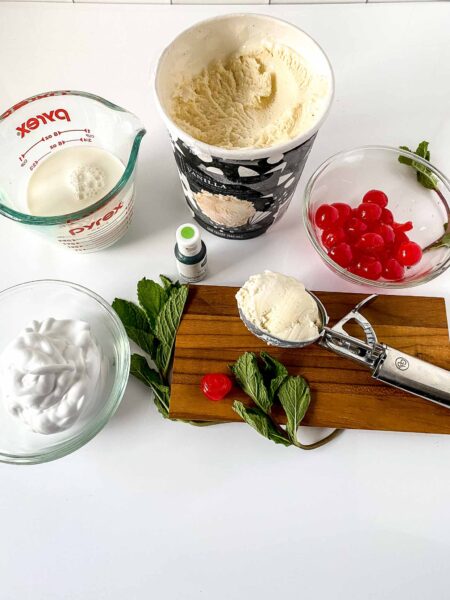 Copycat McDonalds Shamrock Shakes St. Patrick's Day