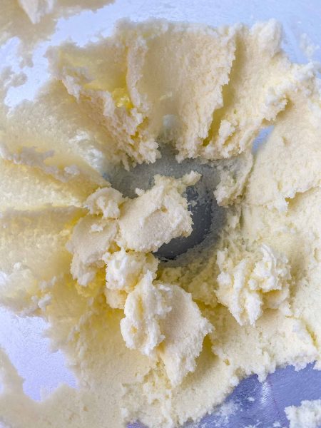 magnolia cupcakes in process