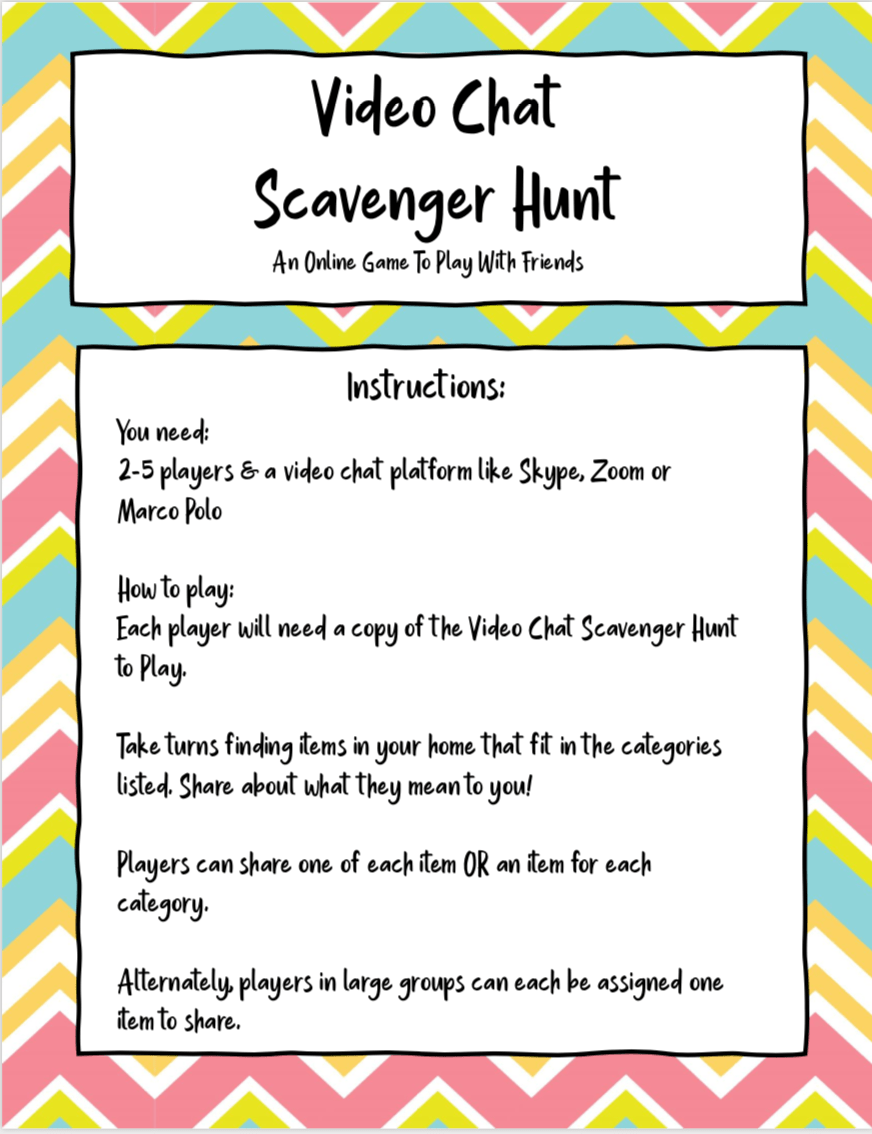 SPYvenger Scavenger Hunt Game