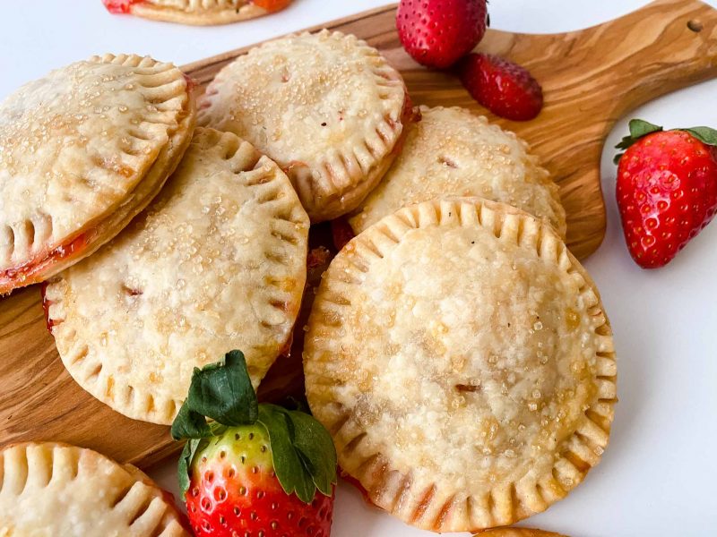 strawberry cream cheese pies