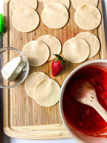 strawberry hand pies