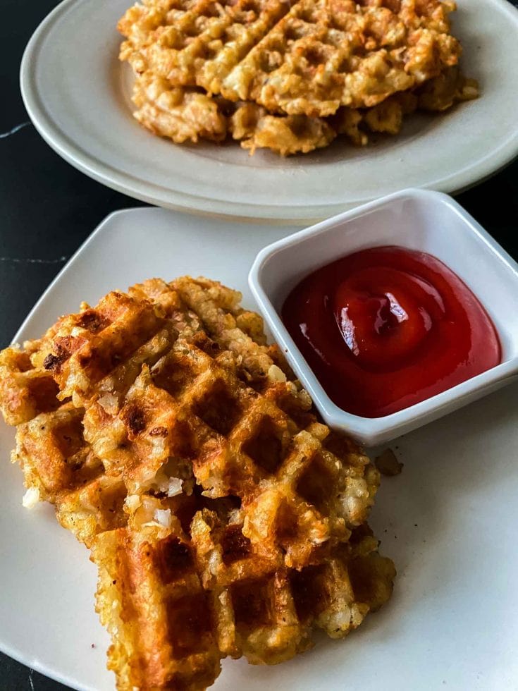 Easy Tater Tot Waffles