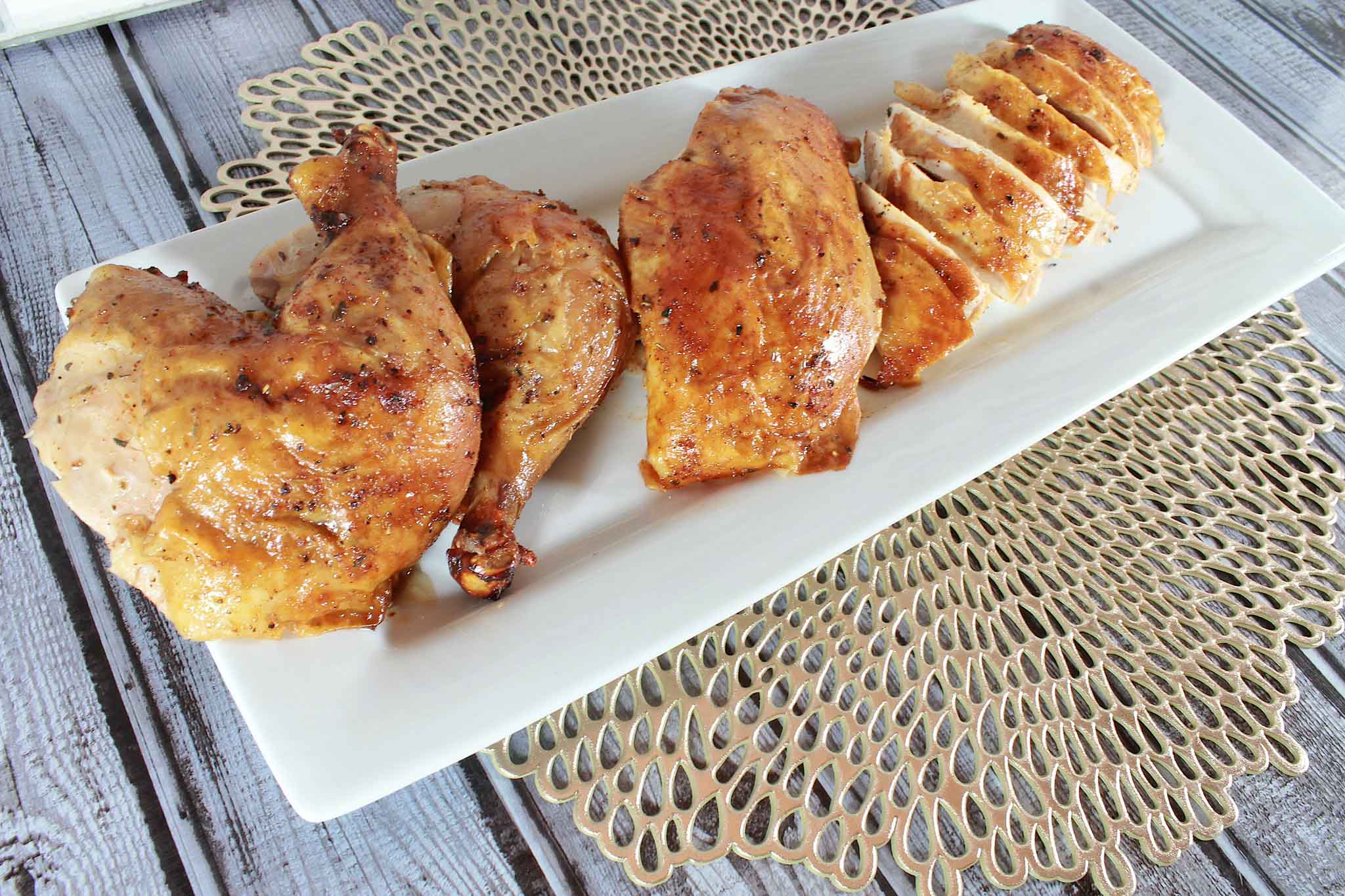 One Pot Easy Cajun Whole Roasted Chicken Recipe