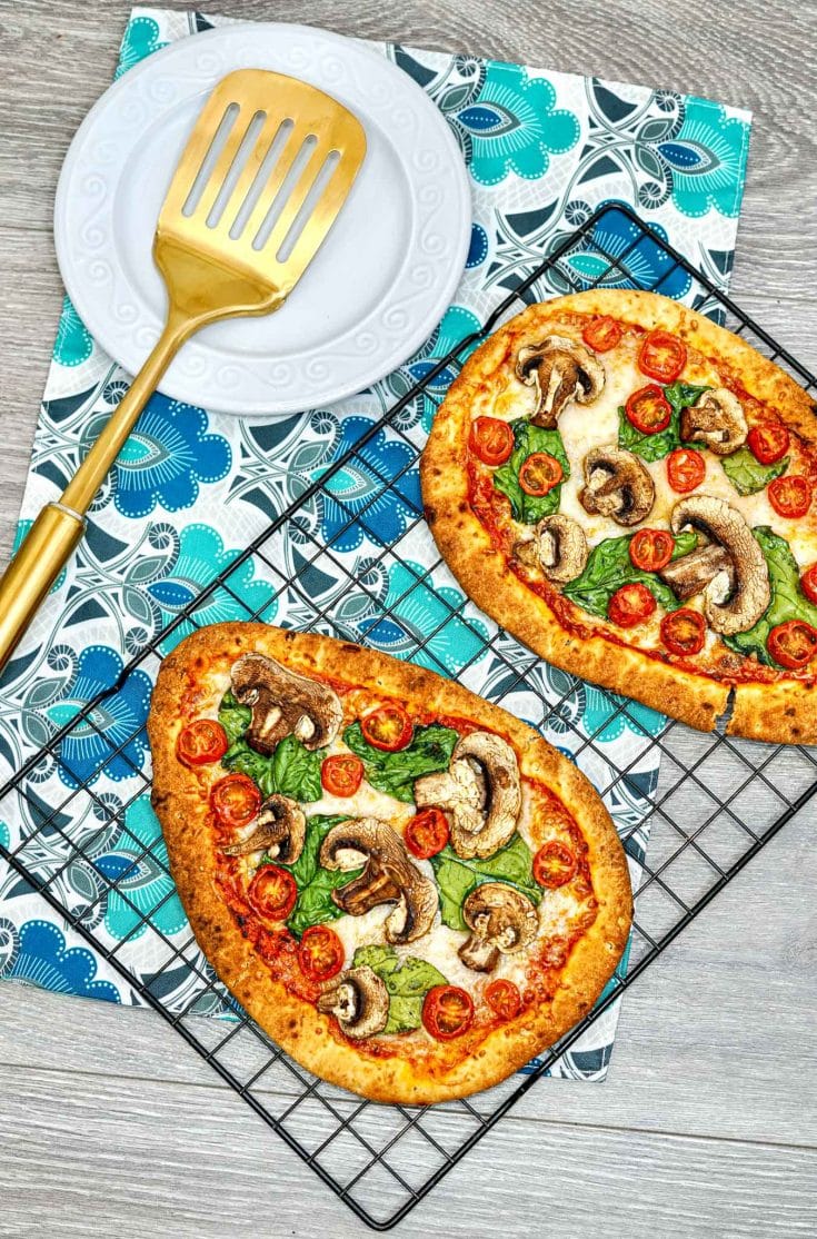 Air Fryer Pizza - Vegan and Oil-free Recipes - ZardyPlants