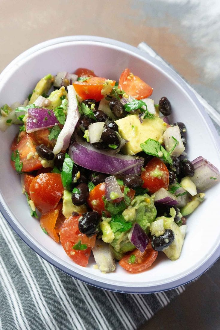 Key Lime Black Bean Salad