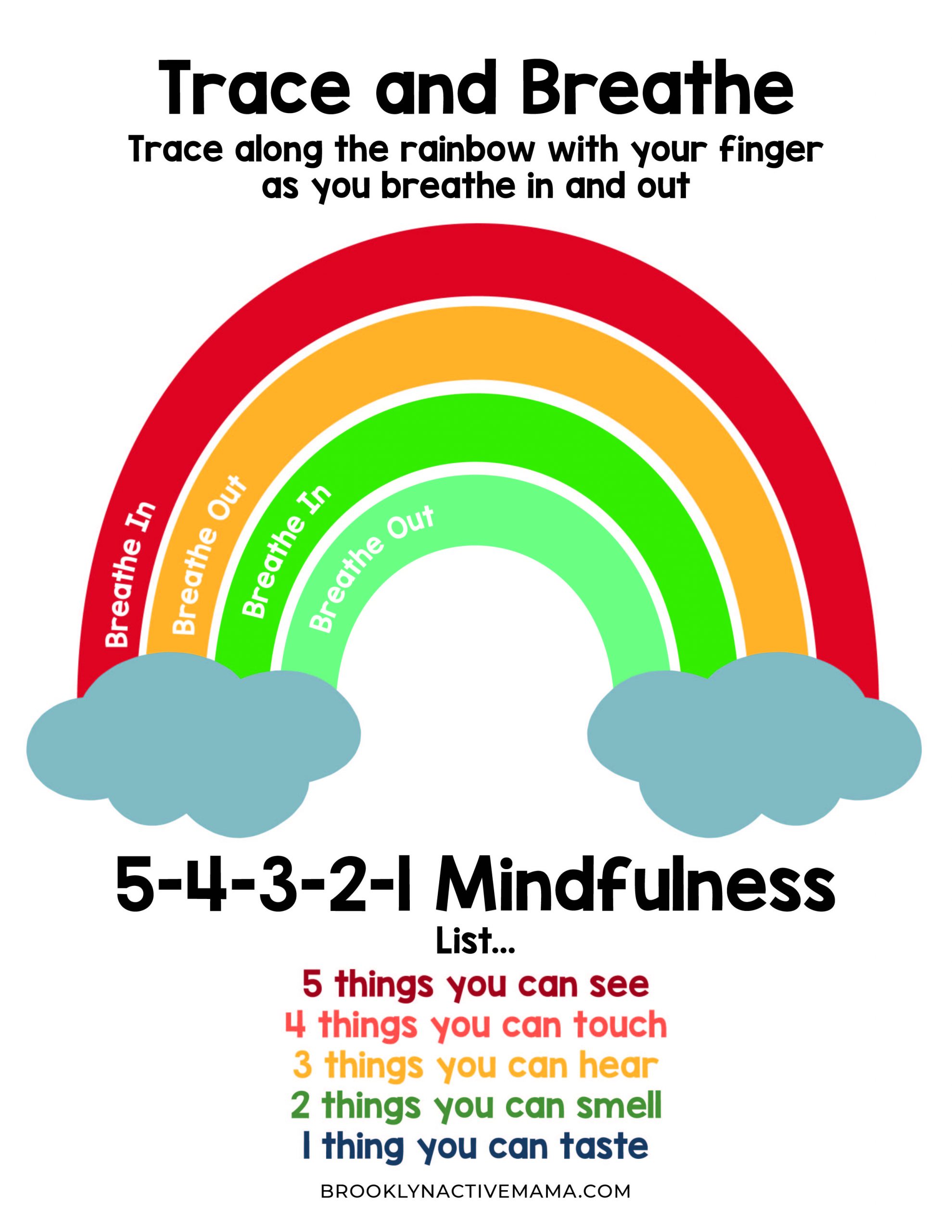 Free Mindfulness Worksheets For Elementary Students