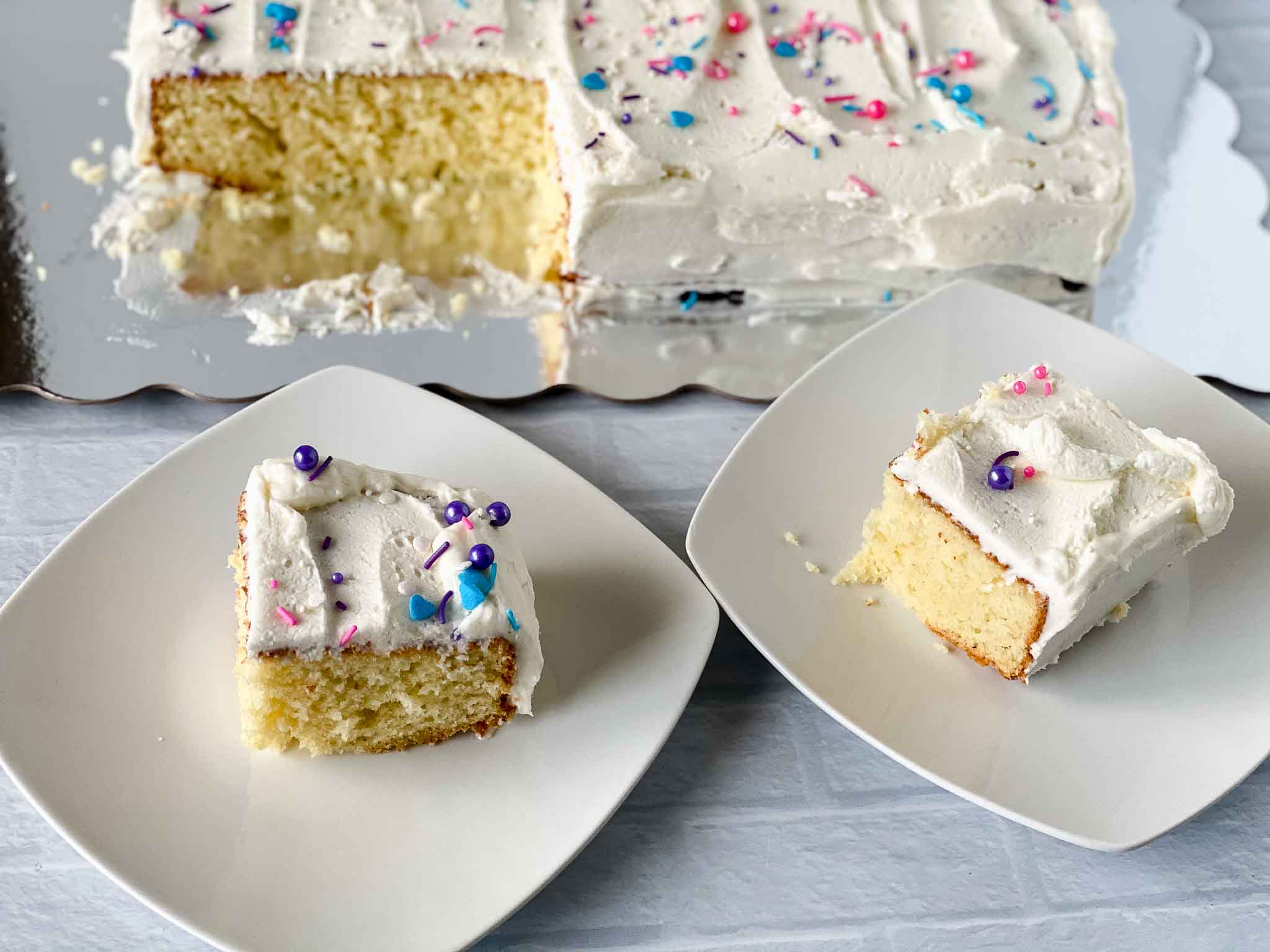 Vanilla Cake Recipe {From Scratch Homemade Cake with Whipped Eggs} | Recipe  | Vanilla cake recipe, Easy vanilla cake recipe, Homemade vanilla cake