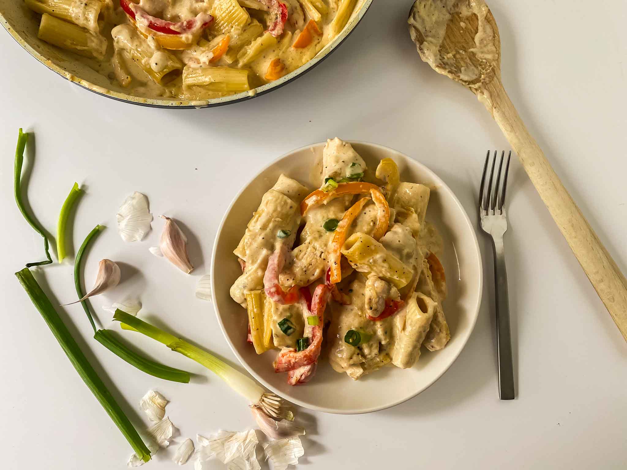 Creamy Jamaican Rasta Pasta Recipe