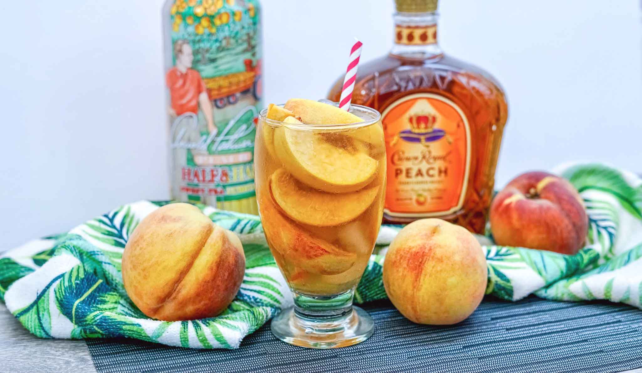 Peach Crown Royal Tea