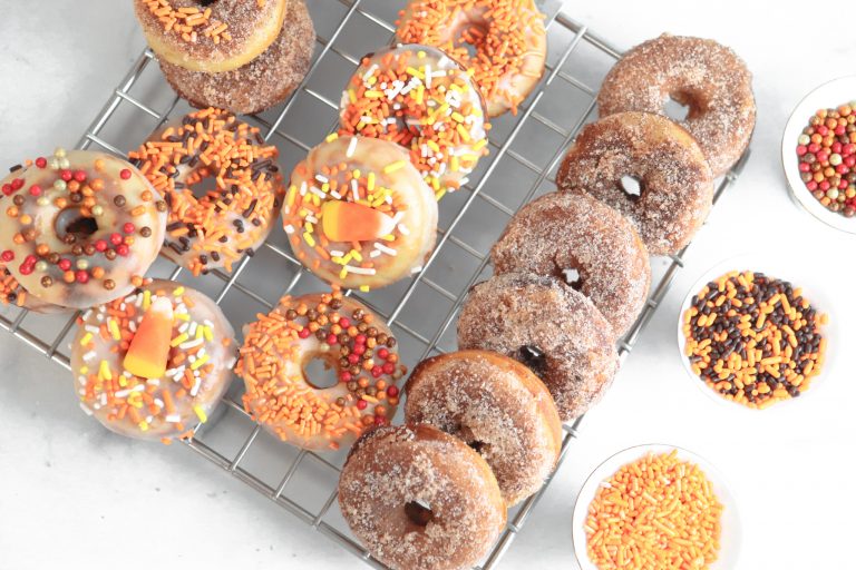 Apple Cider Donuts Made With Dash Donut Maker