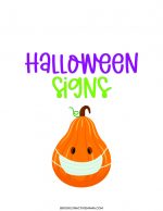 DIY Halloween Sign Printables Perfect For Halloween Parties