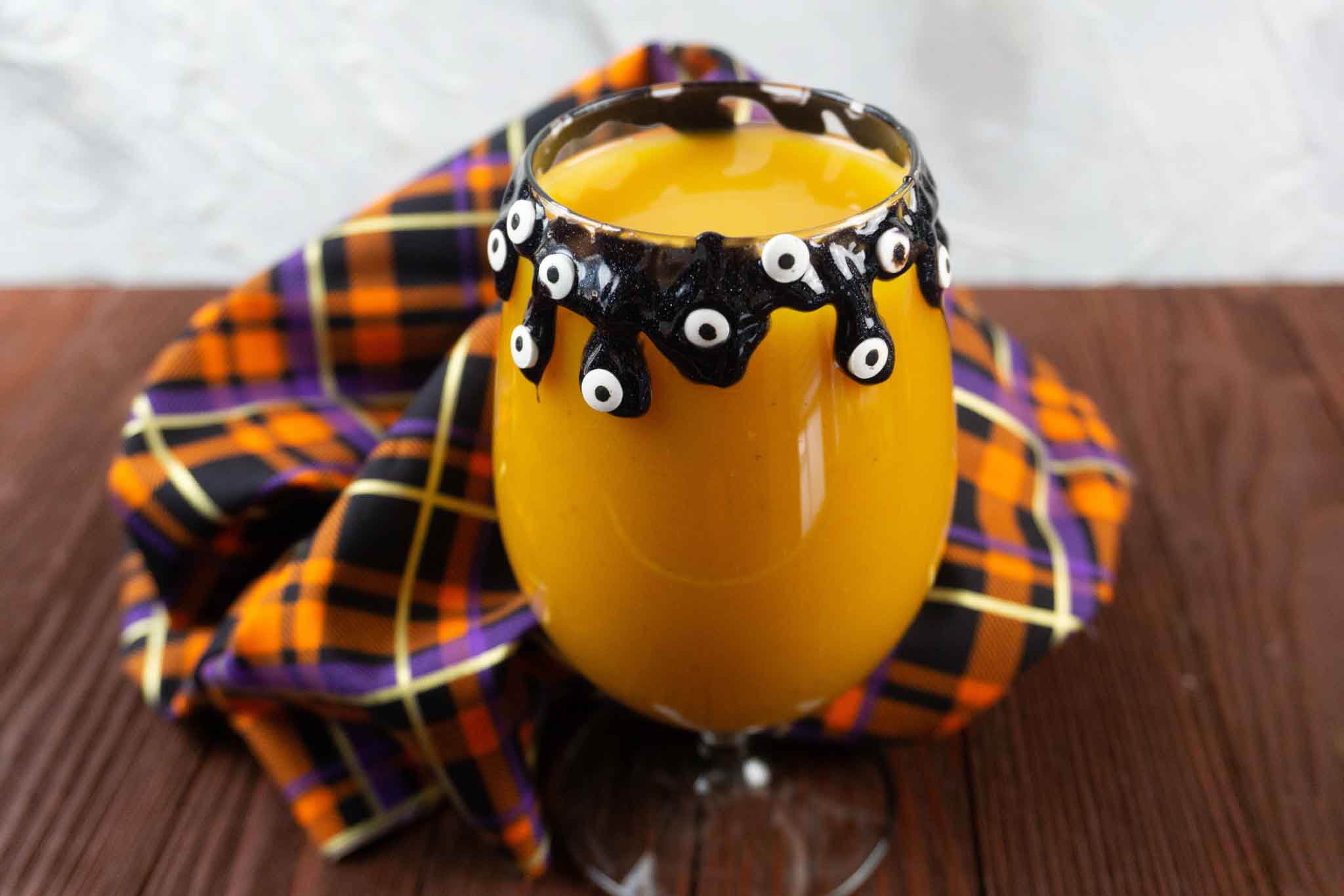 Make this orange Halloween party pitcher cocktail for a crowd