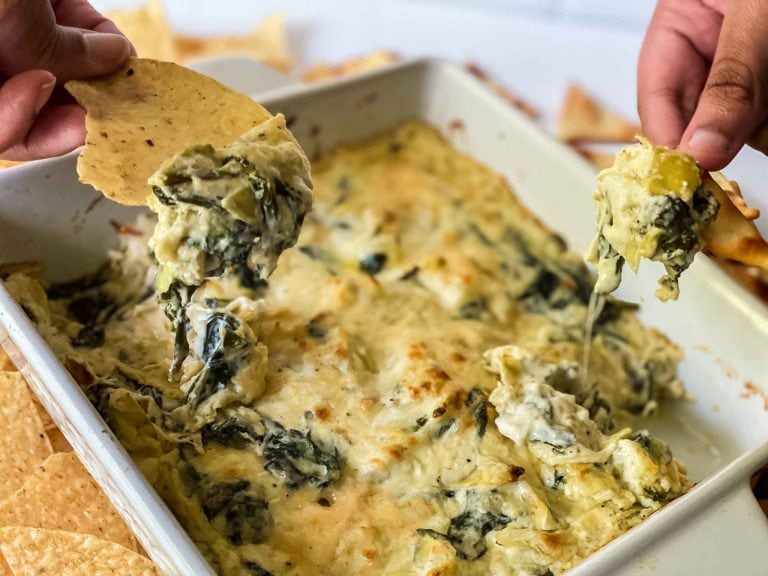 Delicious Spinach Artichoke Dip Made Right In Your Oven