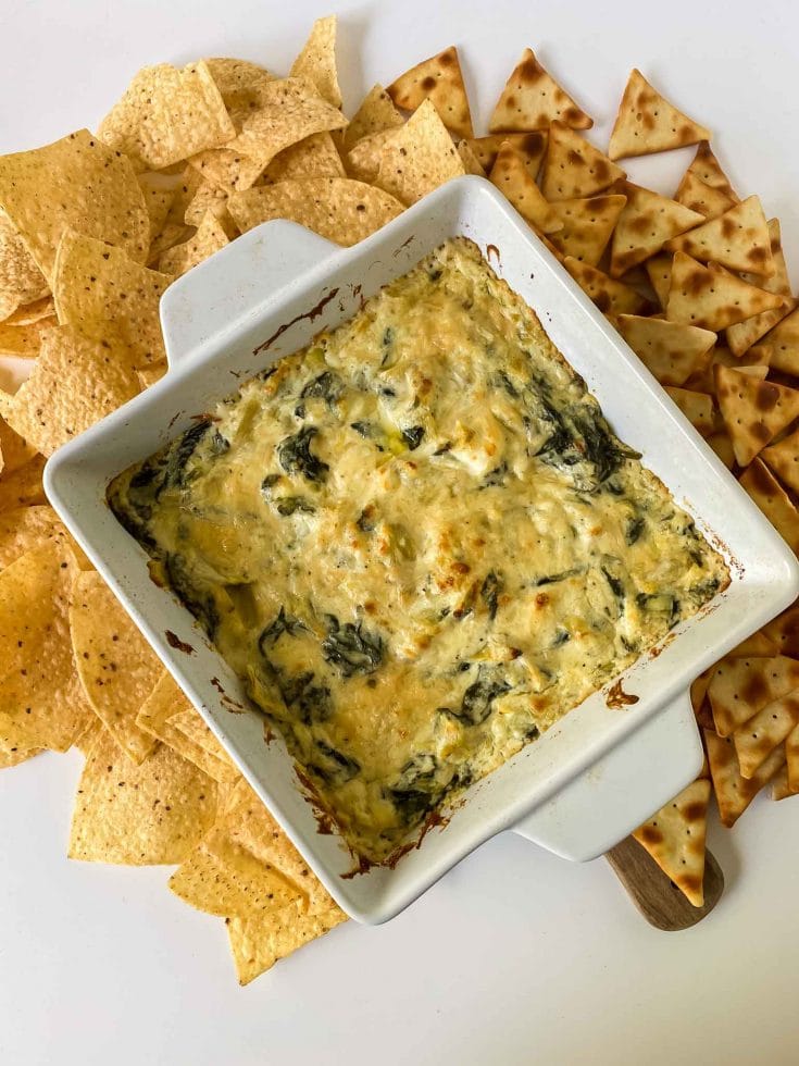 Delicious Spinach Artichoke Dip Made Right In Your Oven