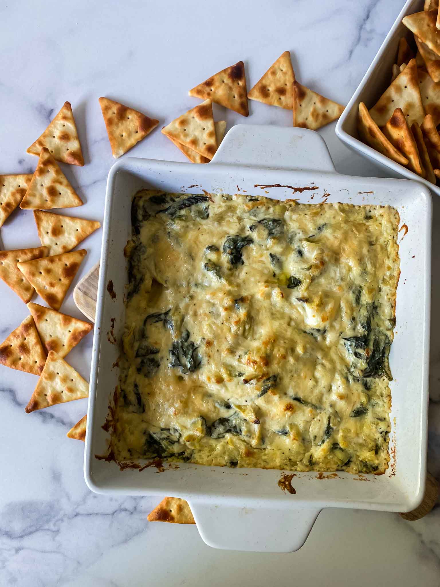 Delicious Spinach Artichoke Dip Made Right In Your Oven