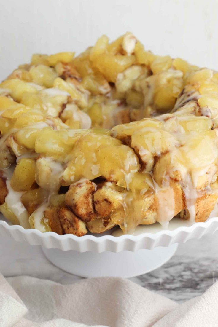 2 Ingredient Easy Apple Cinnamon Monkey Bread