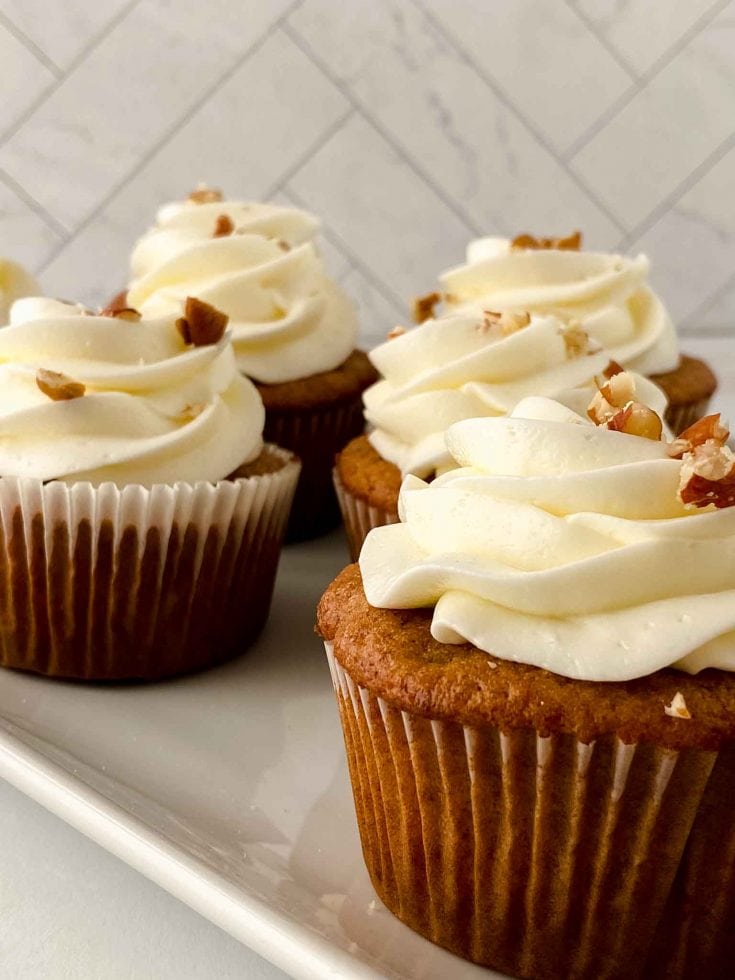 Amazing Apple Cider Walnut Cupcakes For Easy Fall Baking