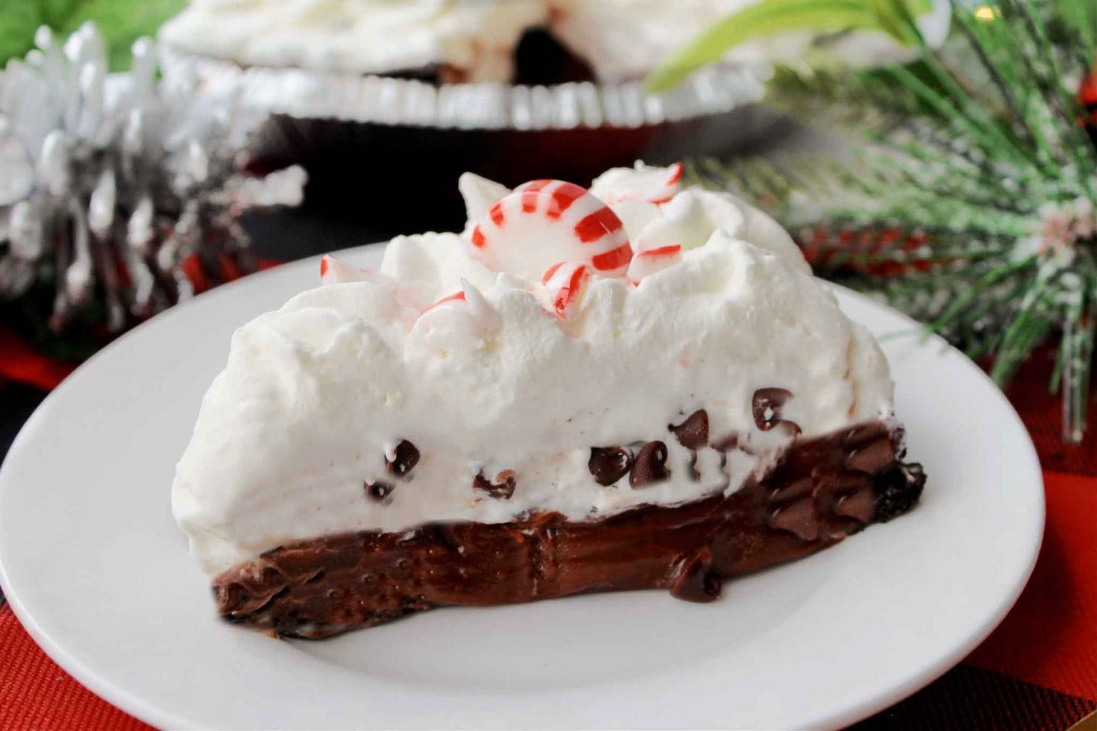 No Bake Chocolate Peppermint Pie 07