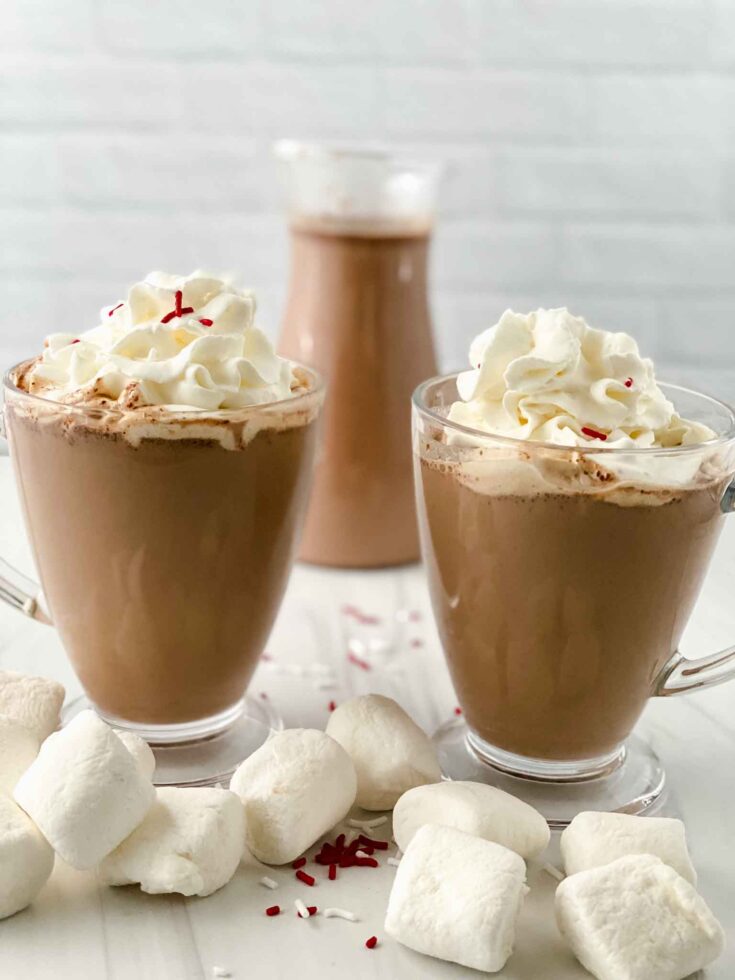 Homemade Polar Express Hot Chocolate For Movie Night