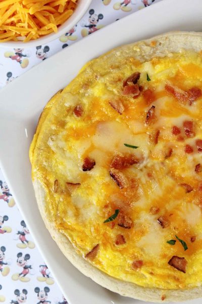 breakfast pizza