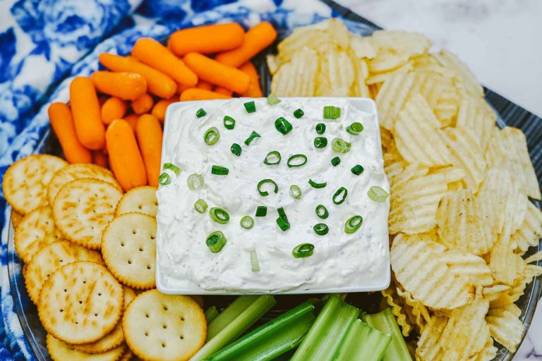3 Ingredient Easy Ranch Dip For Appetizers