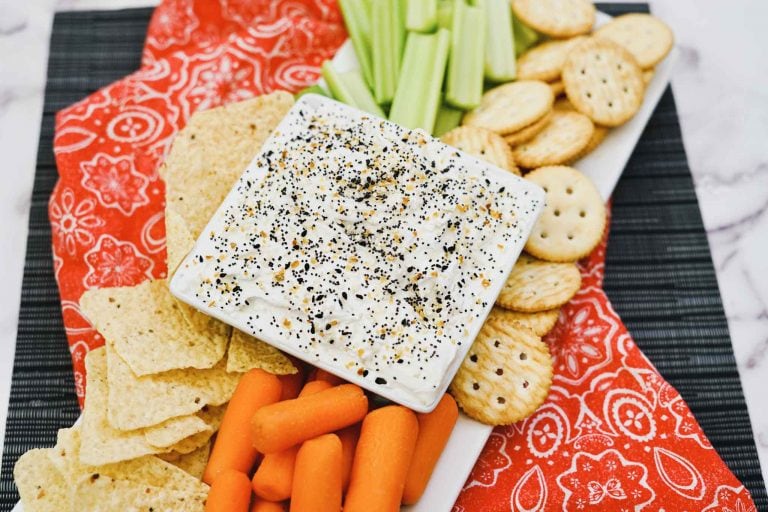3 Ingredient Everything But The Bagel Dip Recipe