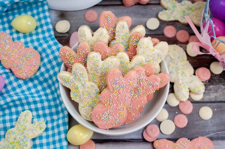 Easy Easter Bunny Cookies
