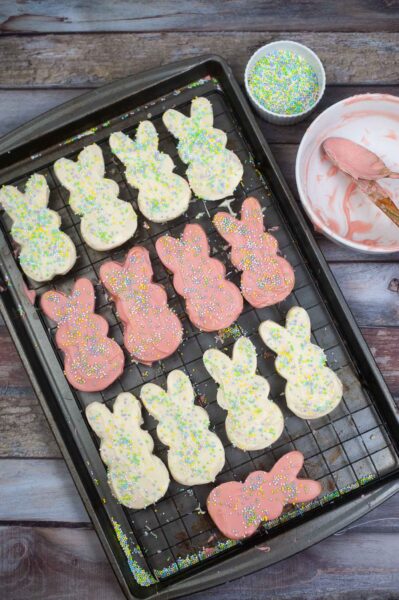 easy bunny sugar cookies