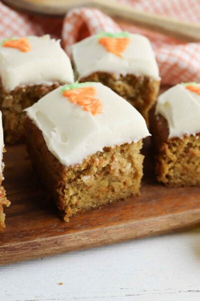 carrot cake bars