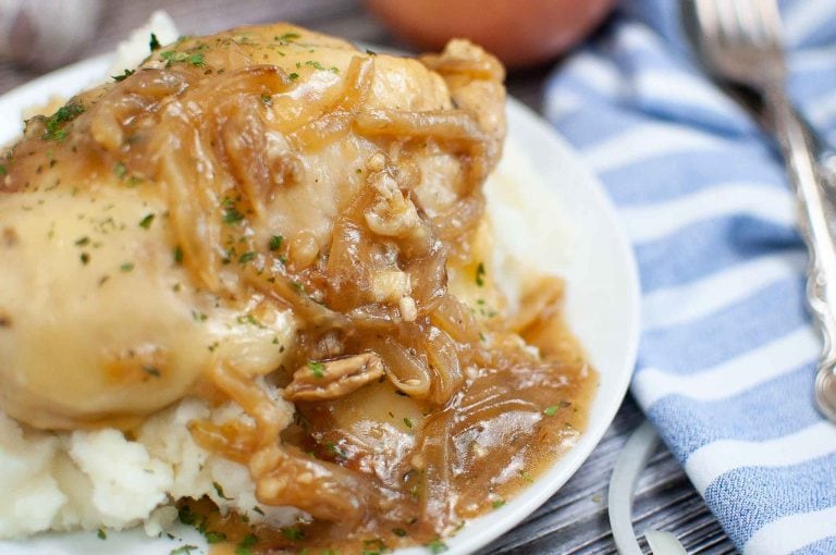 Instant Pot French Onion Chicken Recipe