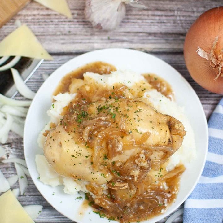 Instant Pot French Onion Chicken Recipe
