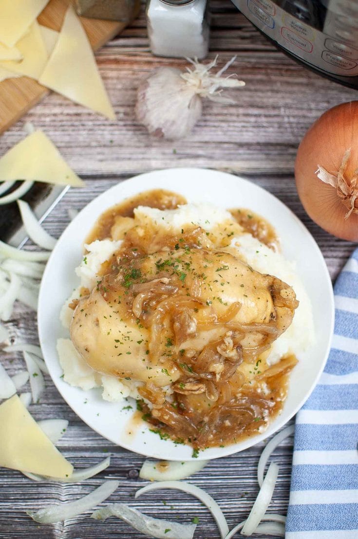Instant Pot French Onion Chicken Recipe