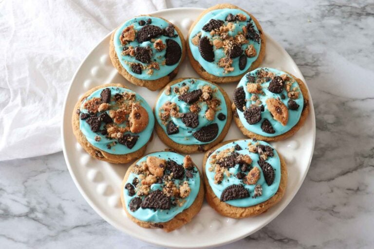 Adorable Cookie Monster Cookies