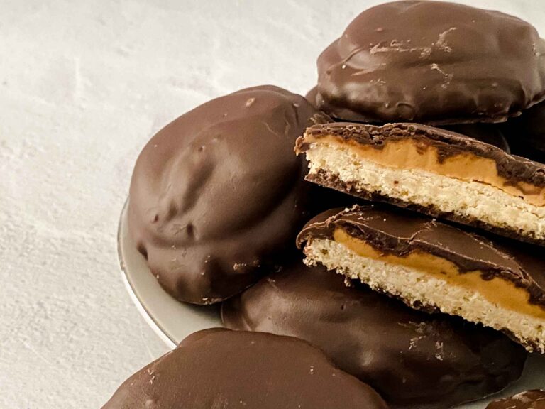 Girl Scout Tagalong Cookies aka Peanut Butter Patties Recipe