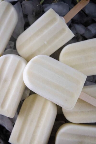 pina colada popsicles