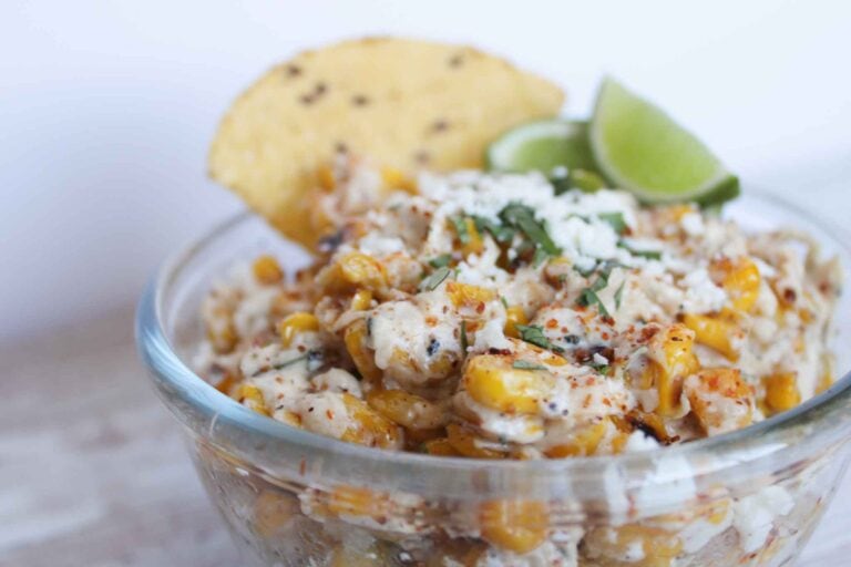 The Best Hot Mexican Street Corn Dip Recipe