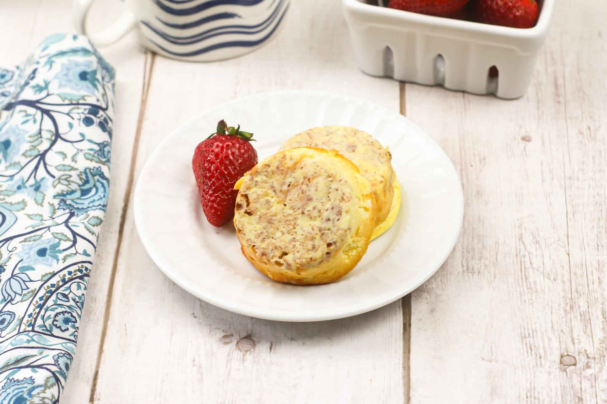 Copycat Starbucks Egg White Breakfast Sandwich - Sweet Peas and