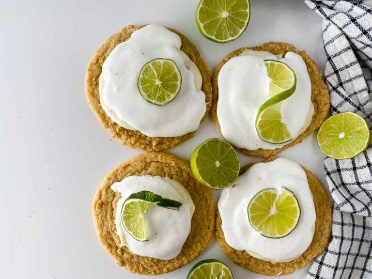 Crumbl Key Lime Pie Cookies